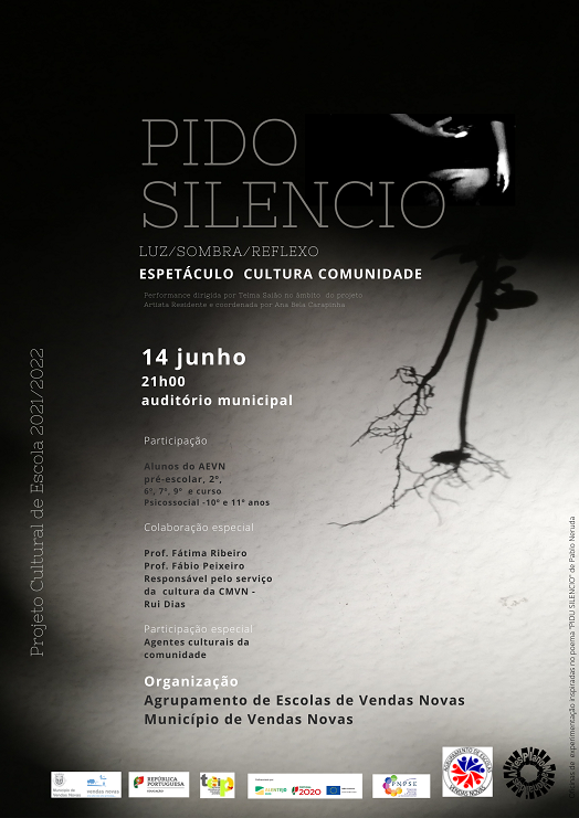 Cartaz ProjetoAR PiduSilencio