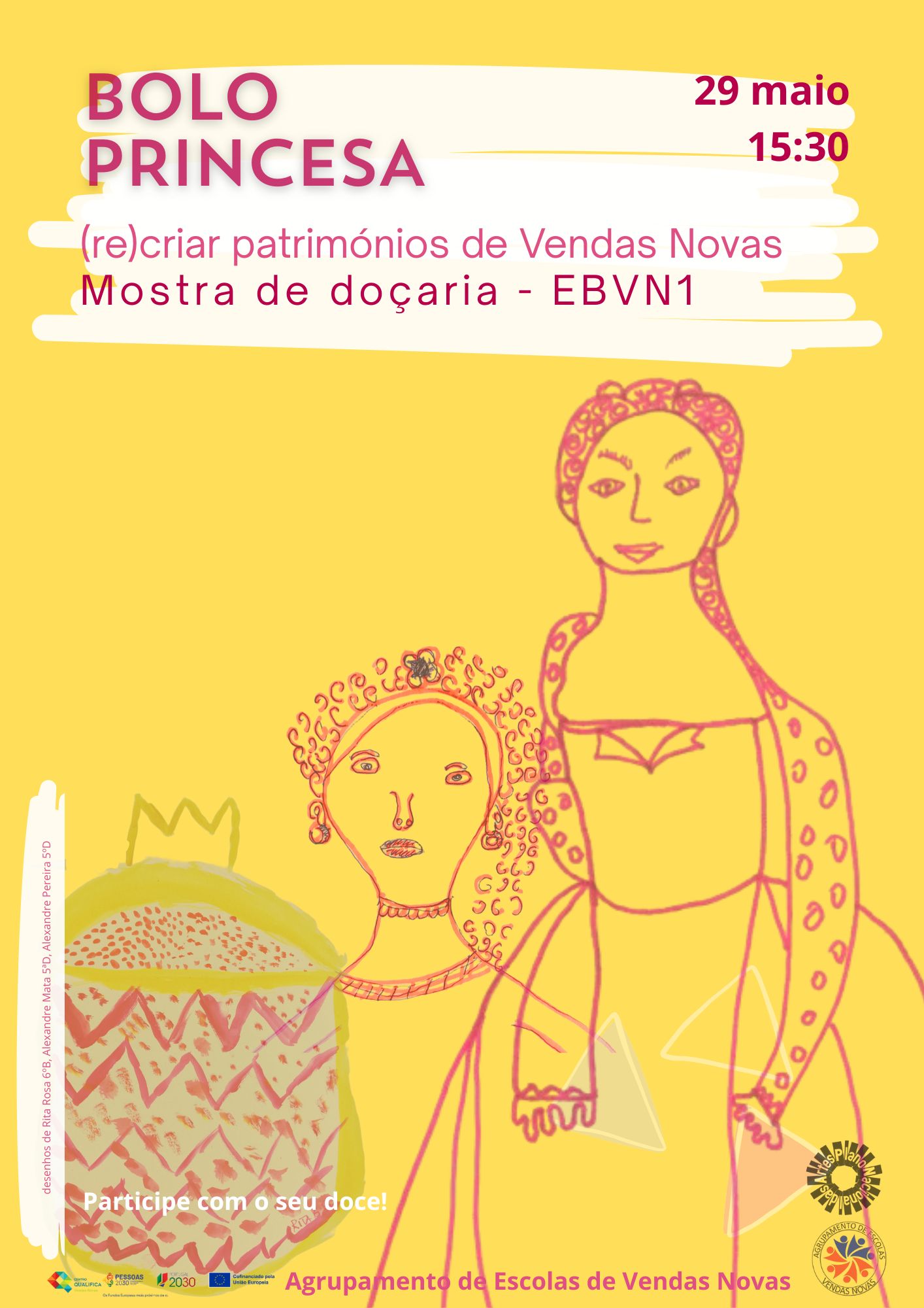 cartaz boloprincesa